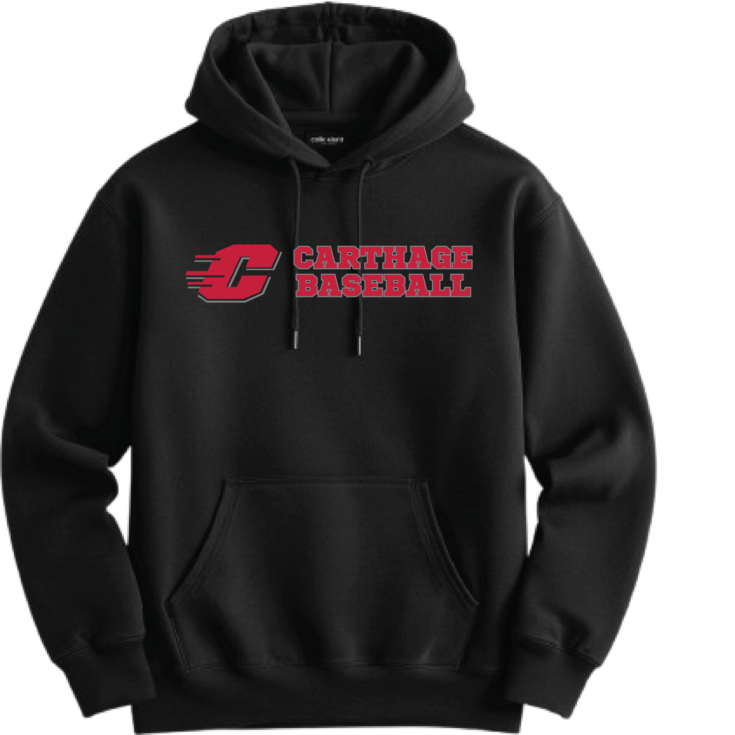 Carthage Baseball Hoodie