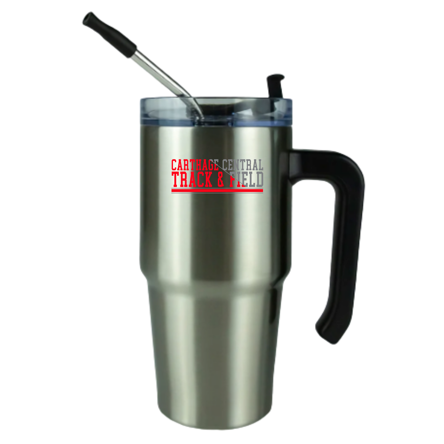 Carthage Track & Field Logo Tumbler