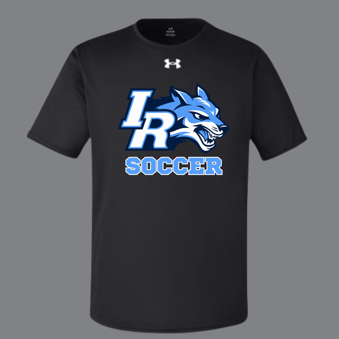 UA IR Wolves Soccer (Initials Tee)