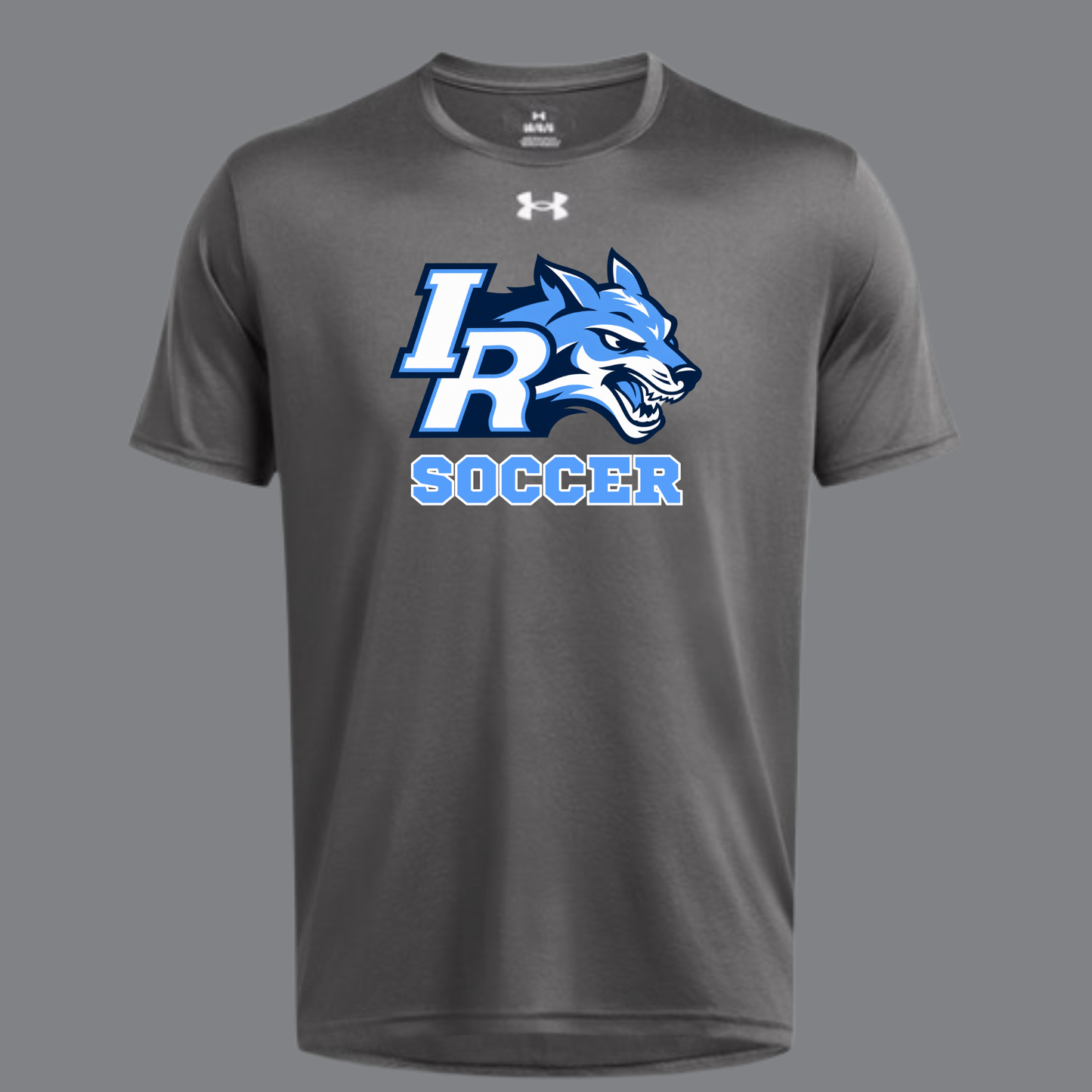UA IR Wolves Soccer (Initials Tee)