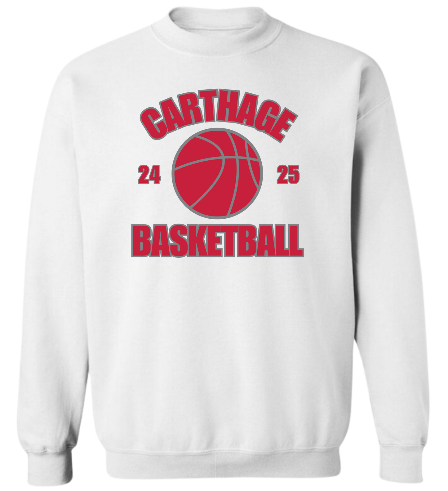 Carthage Basketball 24-25 Crewneck