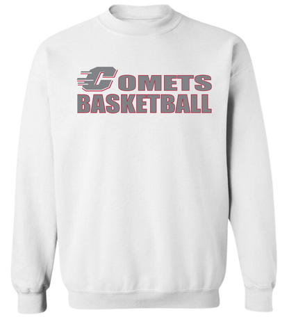 Carthage Basketball Block Crewneck