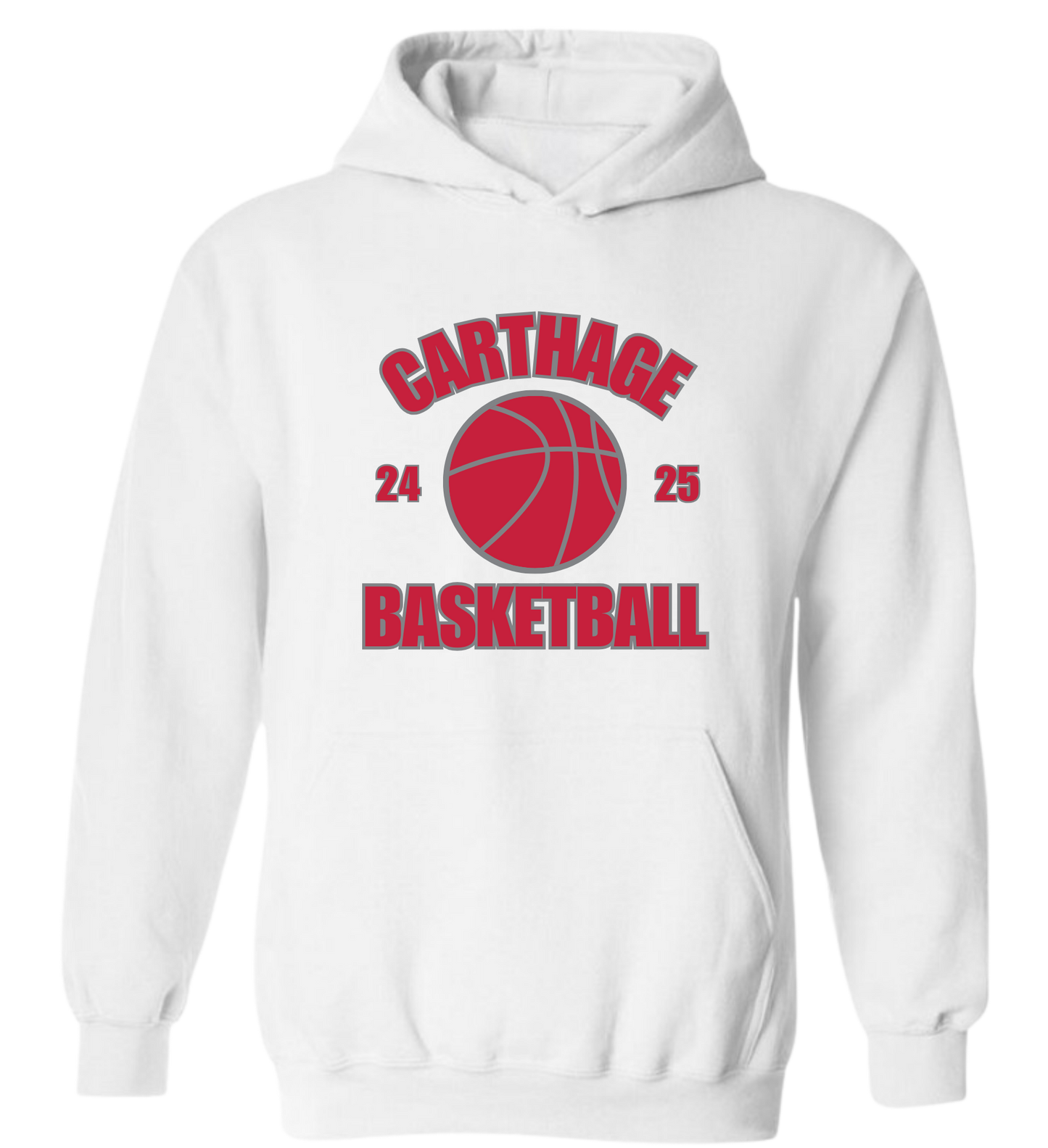 Carthage Basketball 24-25 Hoodie
