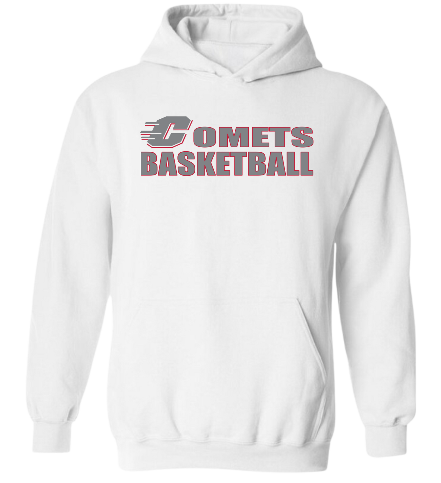 Carthage Basketball Block Hoodie