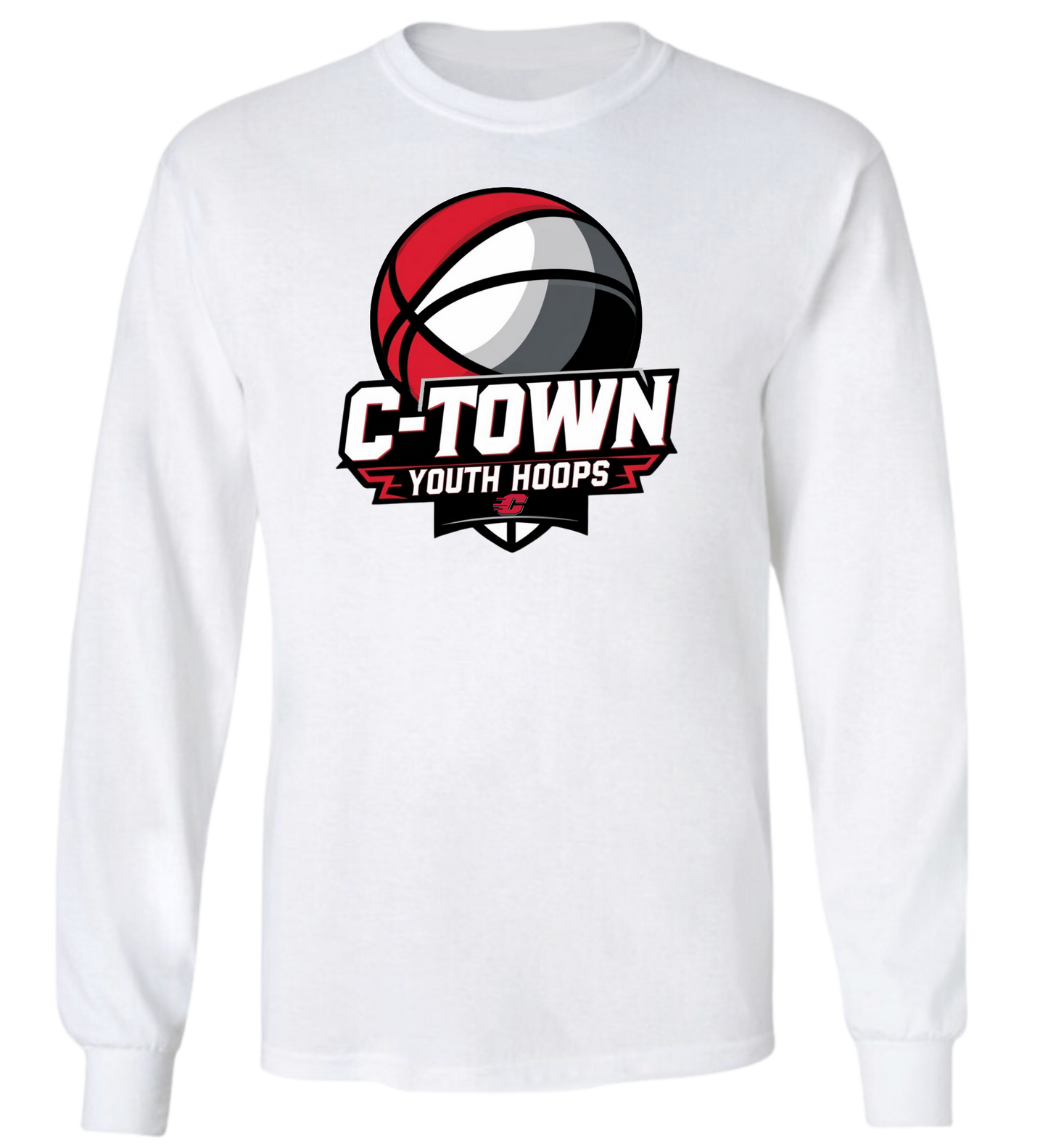 Carthage Basketball Youth Hoops Long Sleeve