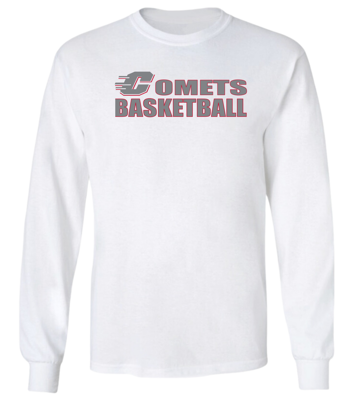 Carthage Basketball Block Long Sleeve