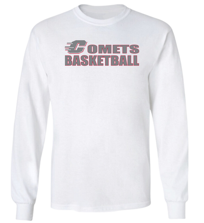 Carthage Basketball Block Long Sleeve