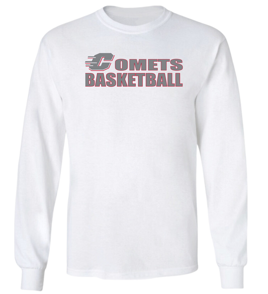 Carthage Basketball Block Long Sleeve