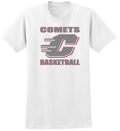 Carthage Basketball Logo Tee