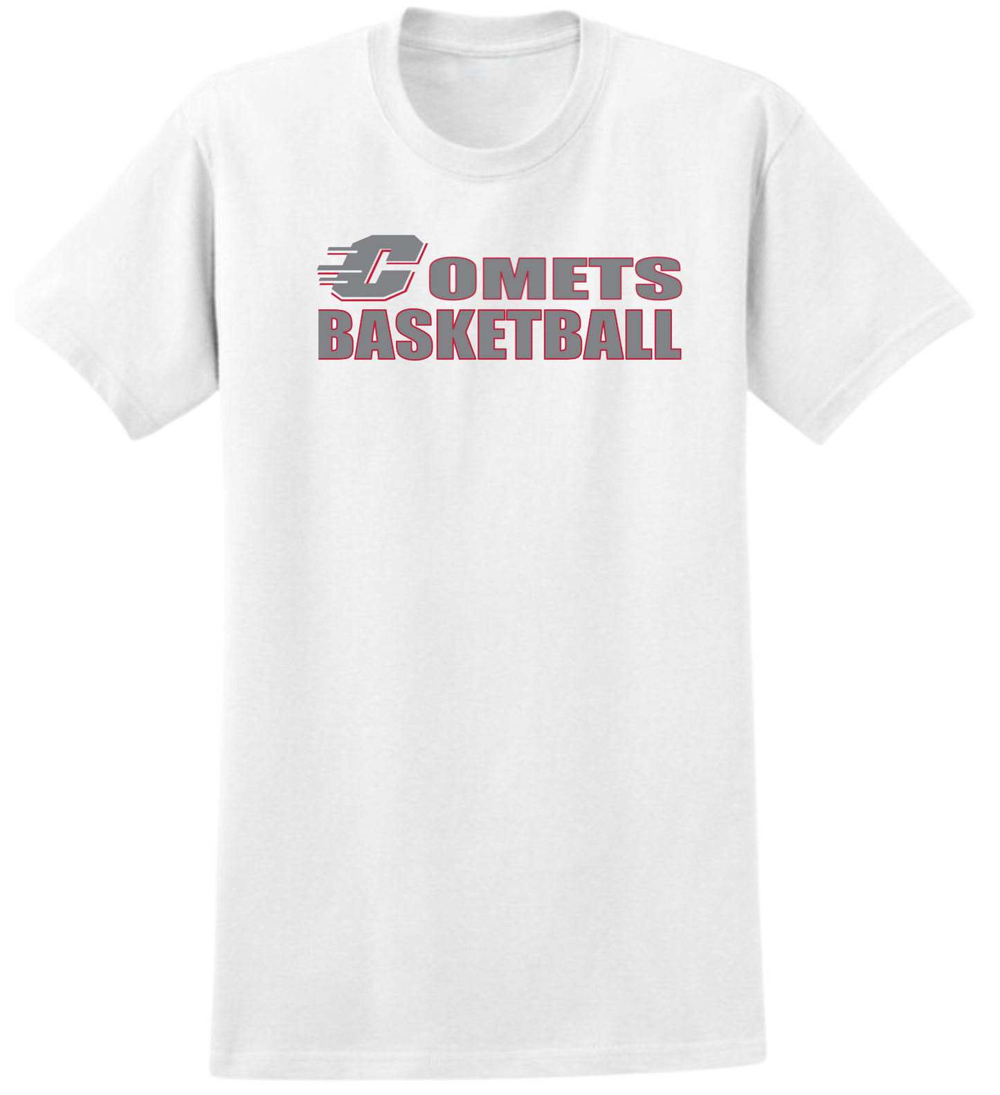Carthage Basketball Block Tee