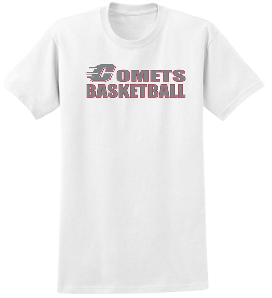 Carthage Basketball Block Tee