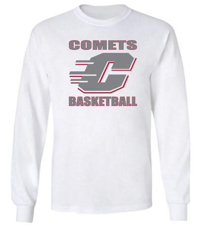 Carthage Basketball Logo Long Sleeve