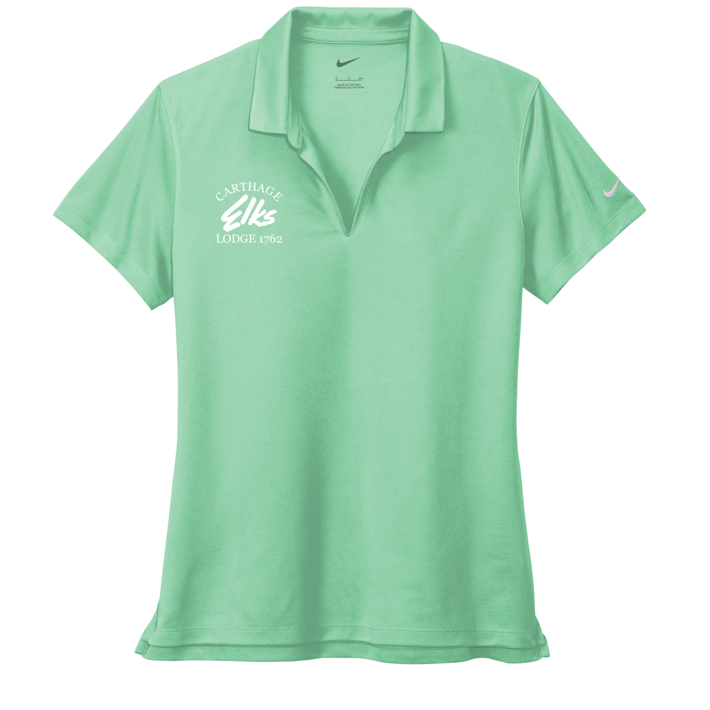 Carthage Elks Women's Nike Pique 2.0 Polo